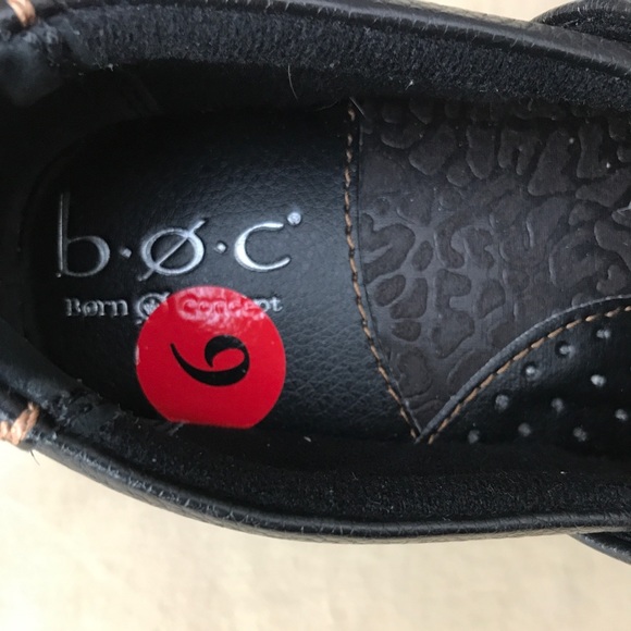 BOC B.O.C clogs mules black leather 6 shoes - Picture 6 of 8